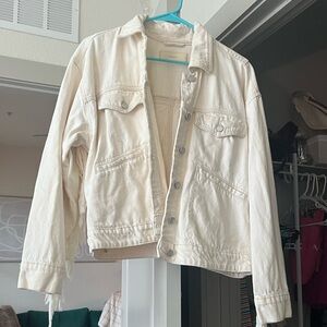 Blank NYC cream demin jacket